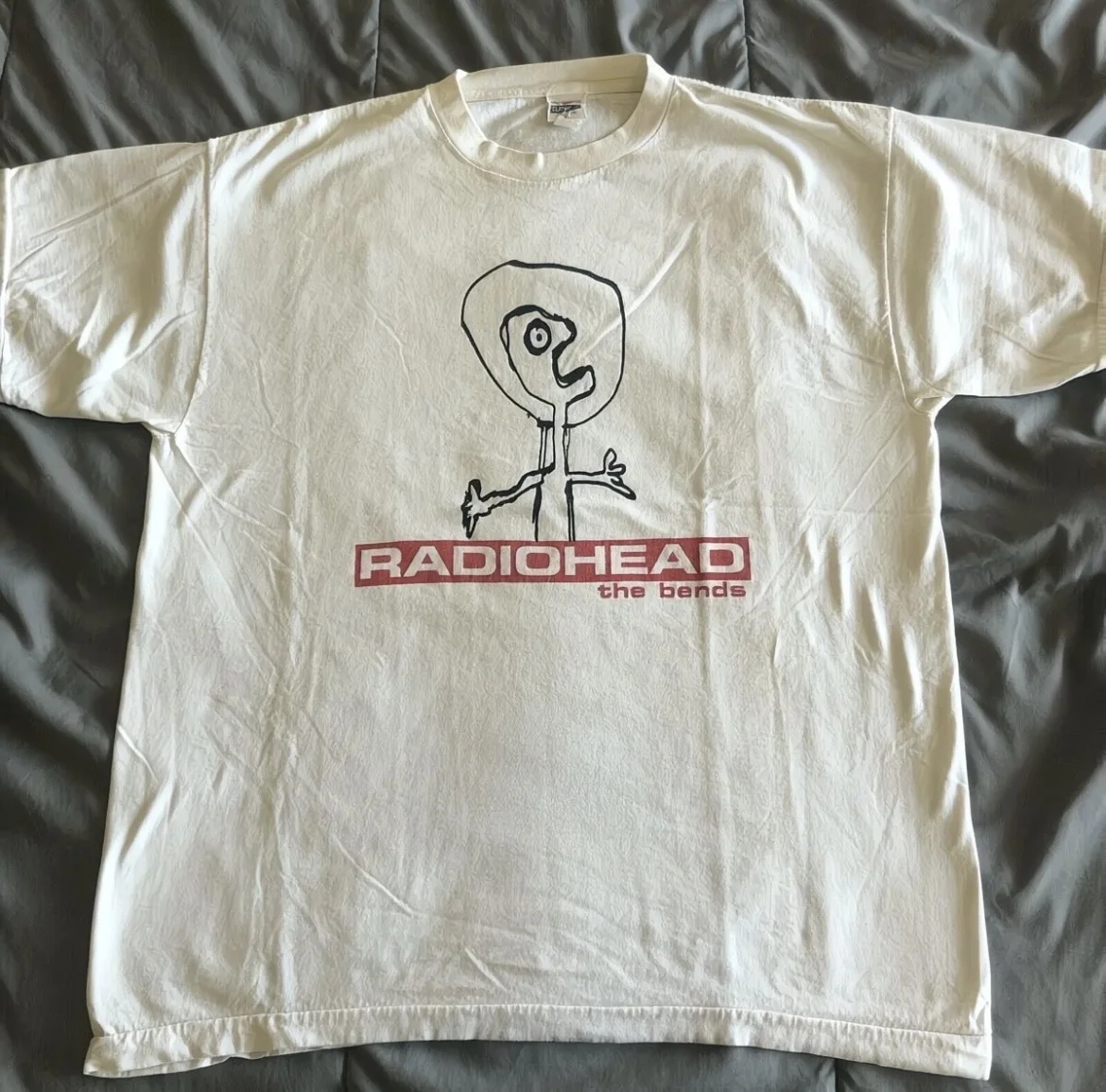 Футболка Radiohead The Bends оверсайз, Y2K - изображение 1