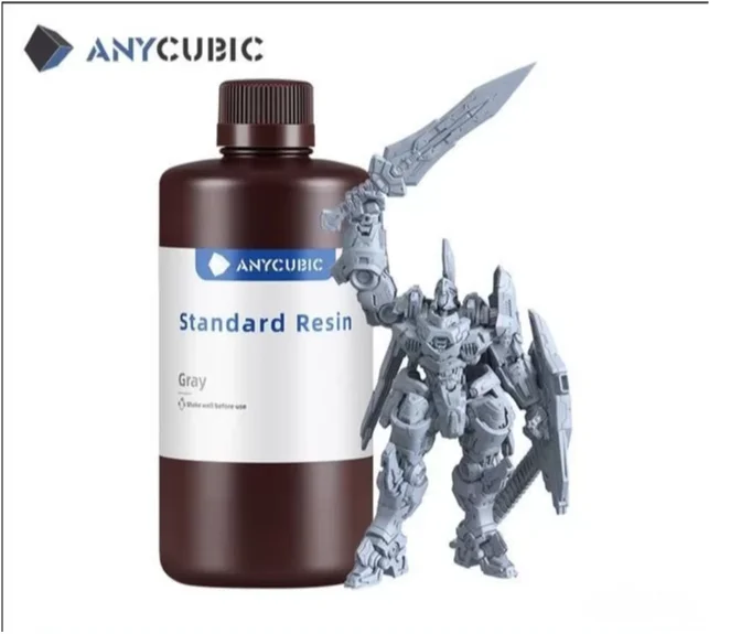 Фотополимерная смола Anycubic 1 кг серая - изображение 1