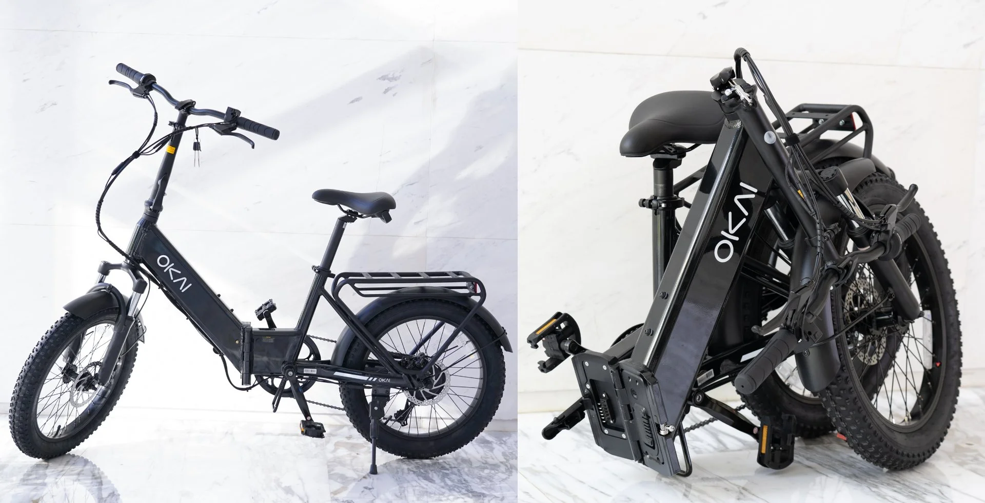Складной электровелосипед Okai EBF10 FlexMov - миниатюра 4