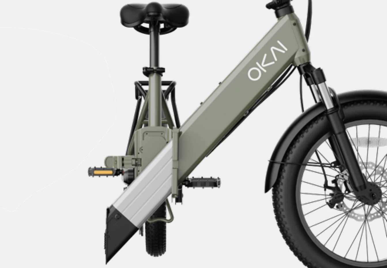 Складной электровелосипед Okai EBF10 FlexMov - миниатюра 5