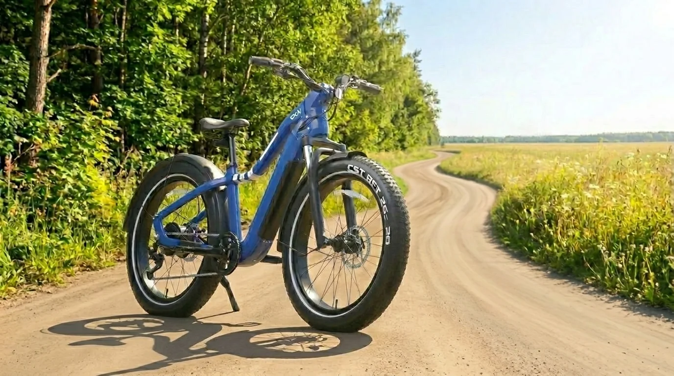 Электровелосипед на толстых шинах Okai EB50 Ranger - миниатюра 11