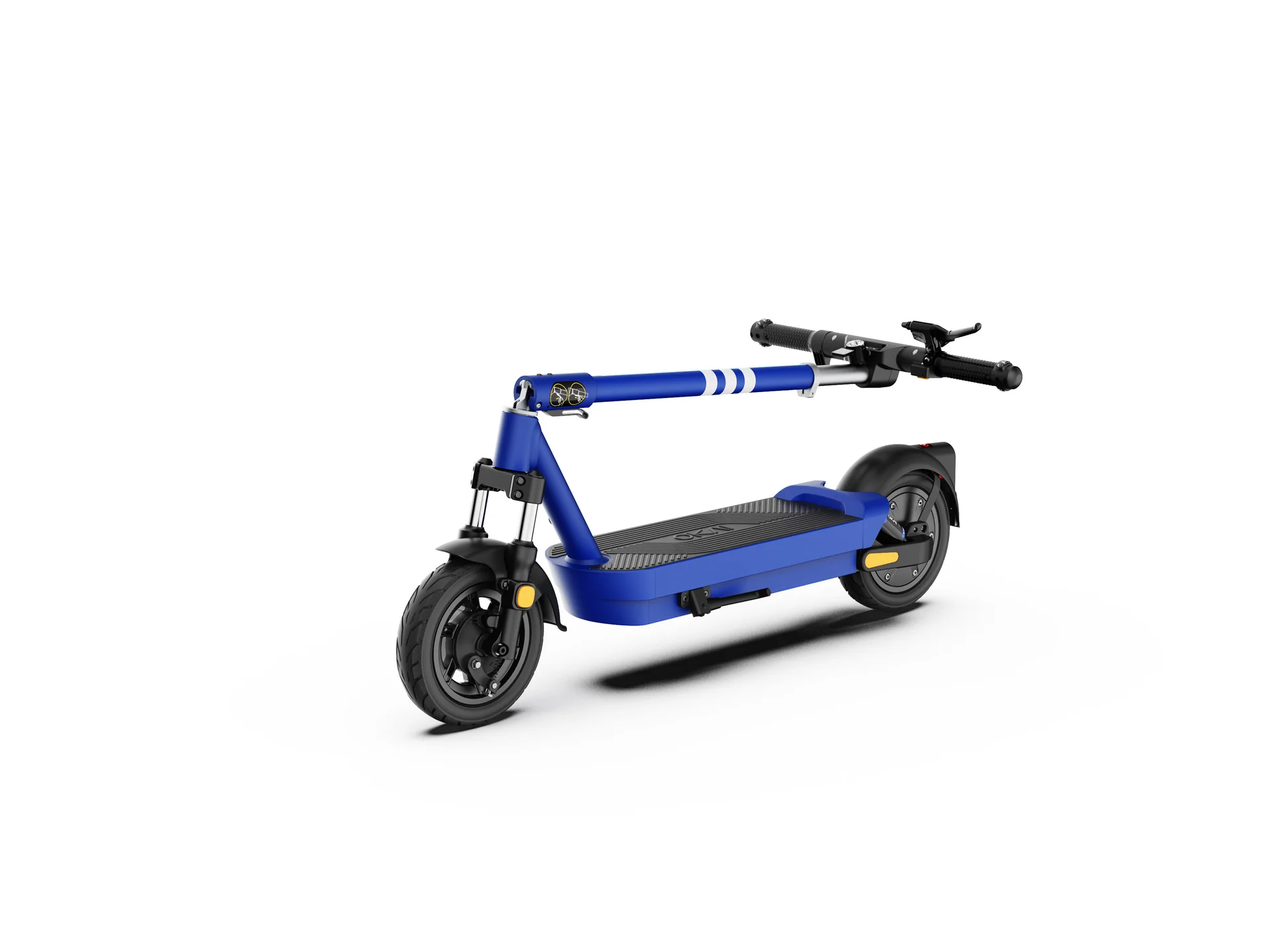 Электросамокат на полной мягкой подвеске Okai ES40 neon Ultra, 1000W, 37км/ч - миниатюра 2
