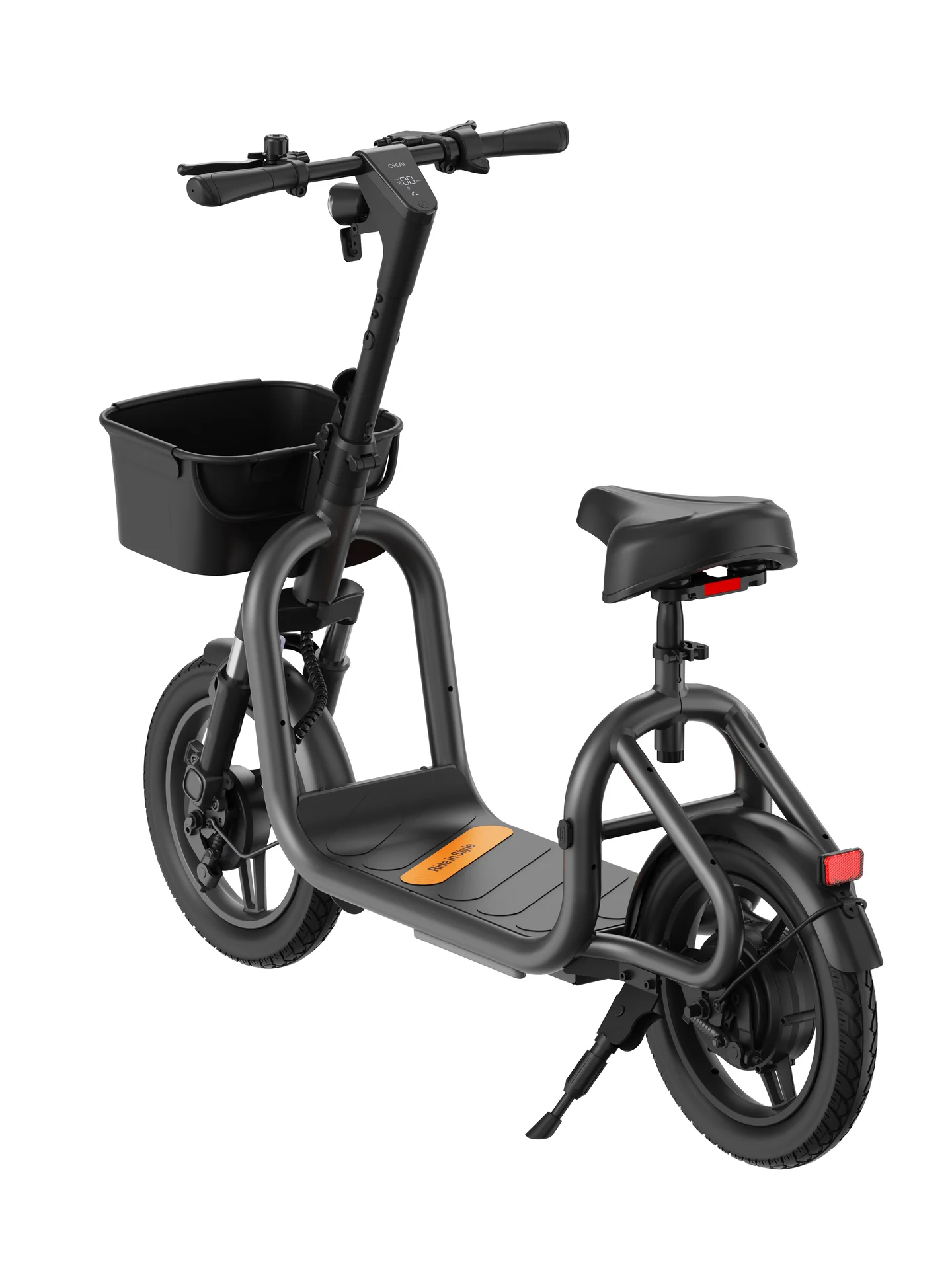 Грузовой электросамокат с сиденьем Okai EA20 Ceetle Glide - миниатюра 2