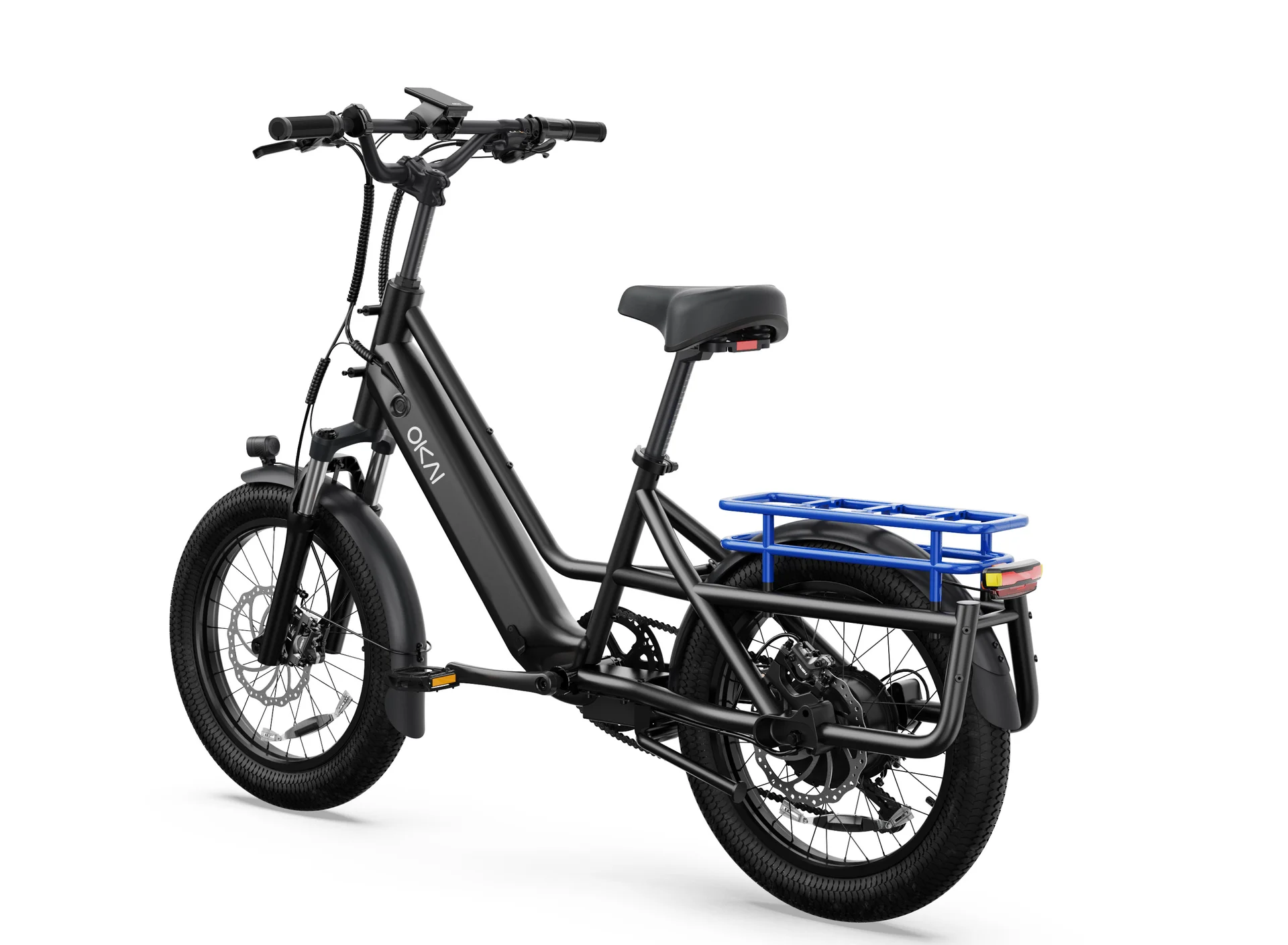 Электровелосипед с повышенной грузоподъёмностью OKAI EB70 E-Kargo - миниатюра 2