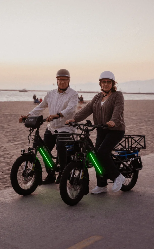 Электровелосипед с повышенной грузоподъёмностью OKAI EB70 E-Kargo - миниатюра 5