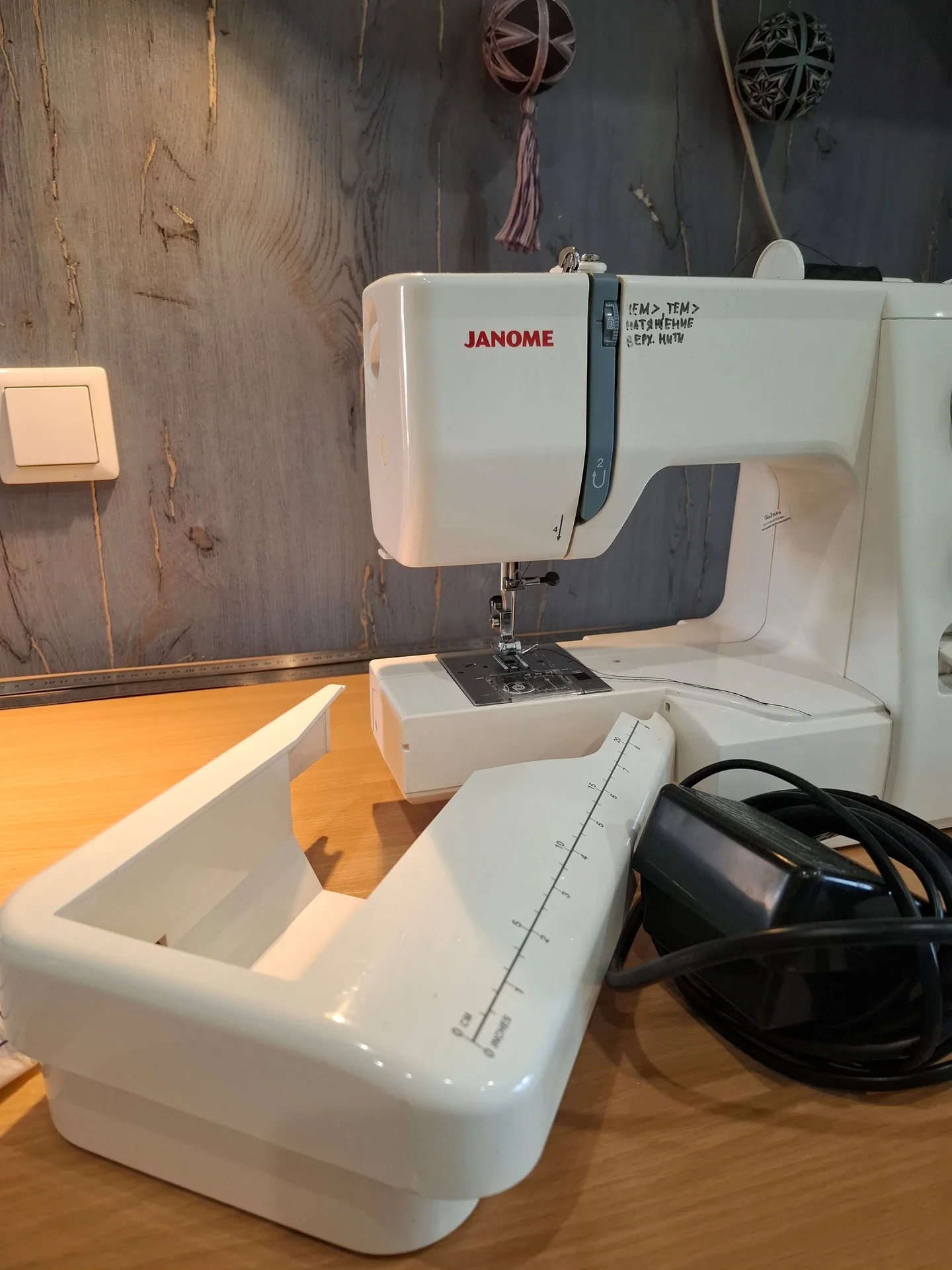 швейная бытовая машинка janome 521 - миниатюра 4