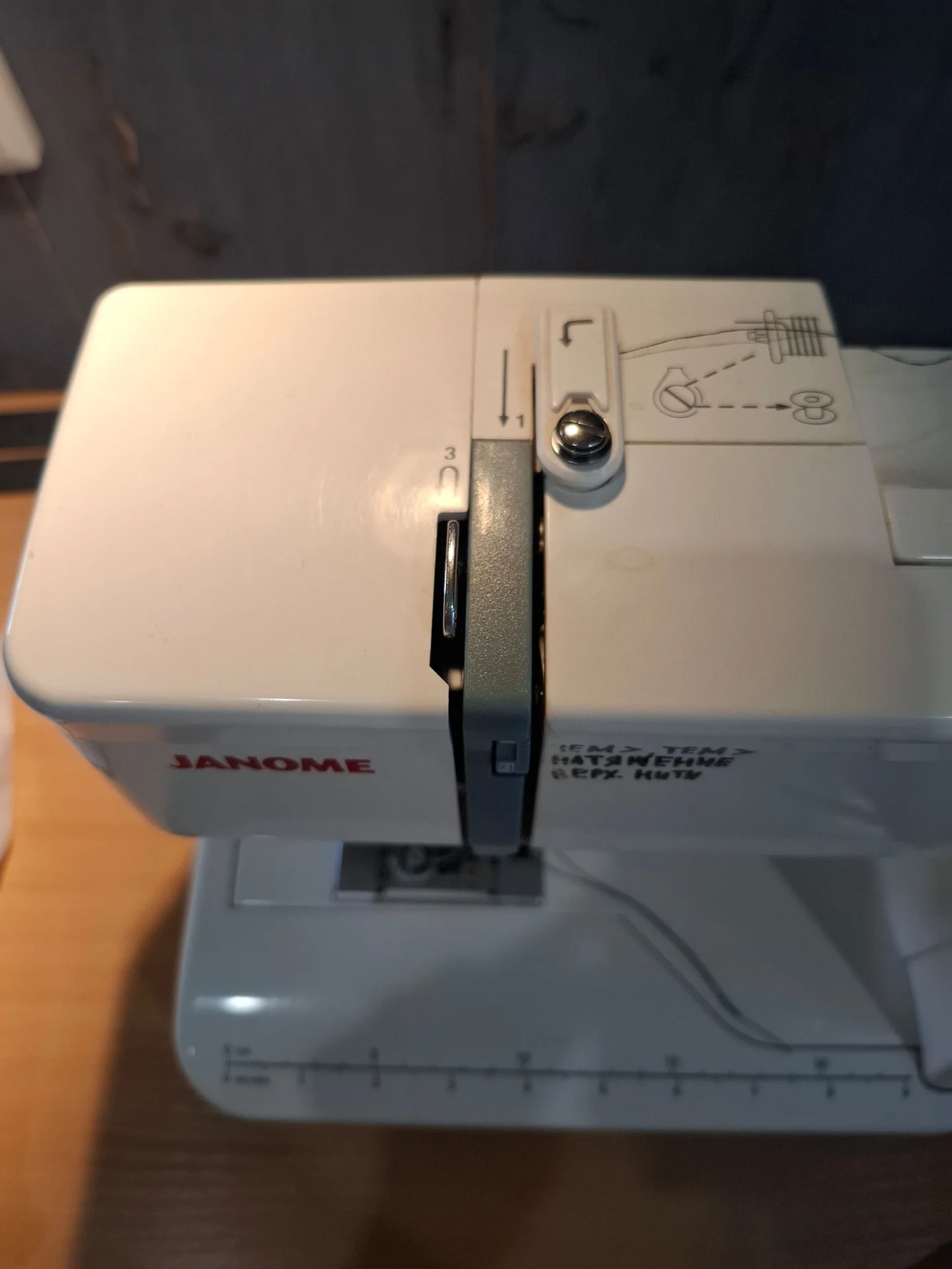 швейная бытовая машинка janome 521 - миниатюра 8