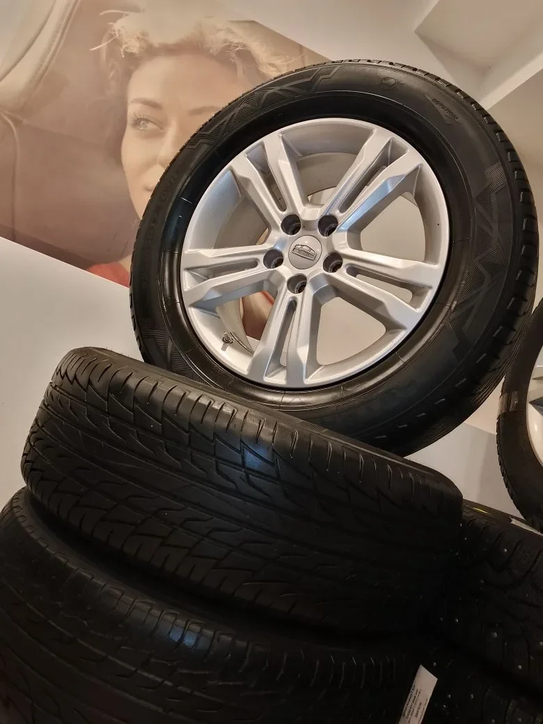 ОРИГИНАЛЬНЫЙ КОМПЛЕКТ КОЛЕС GEELY ATLAS - изображение 1