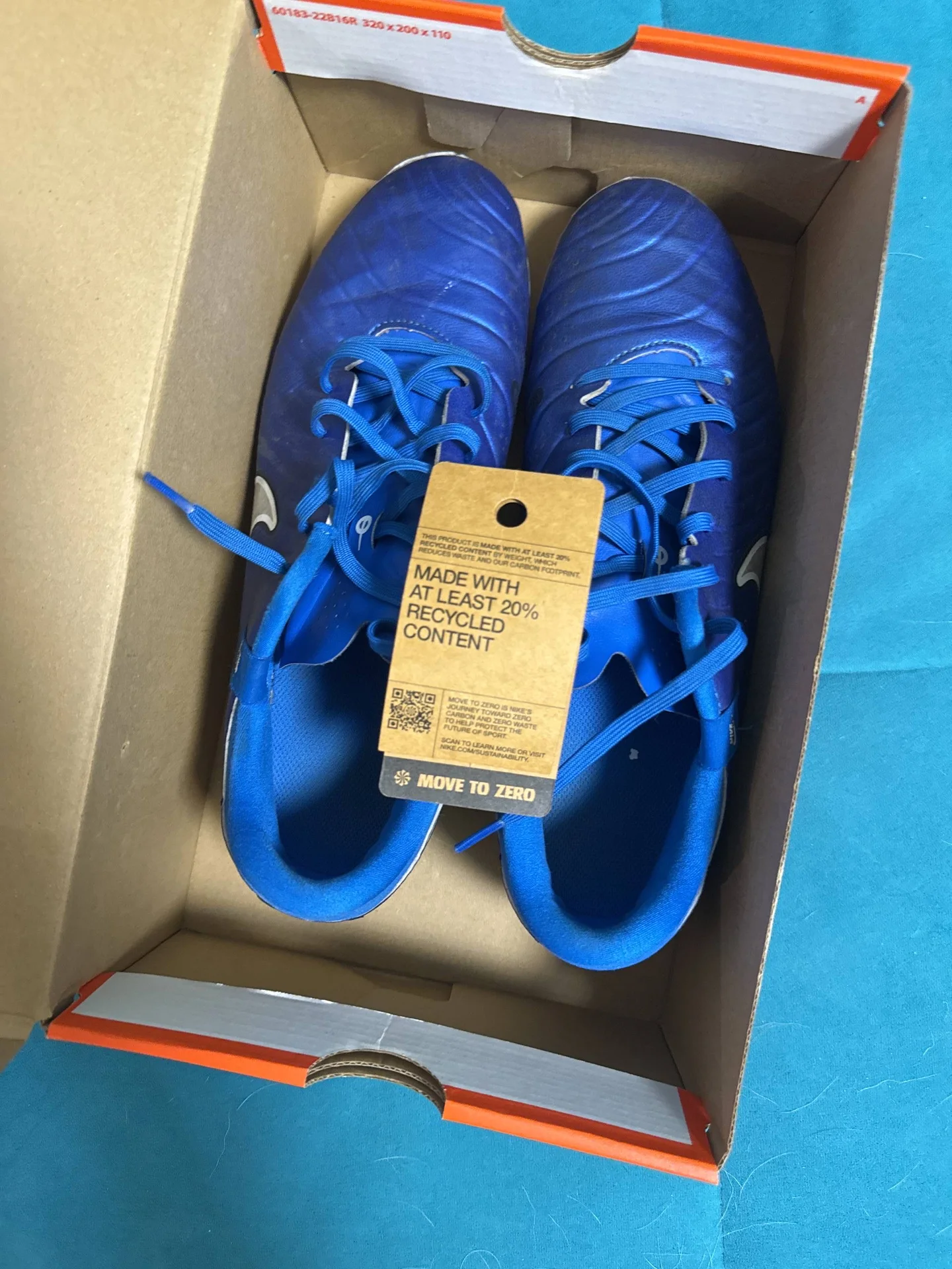 Оригинальные бутсы nike tiempo legend 9 academy - миниатюра 4