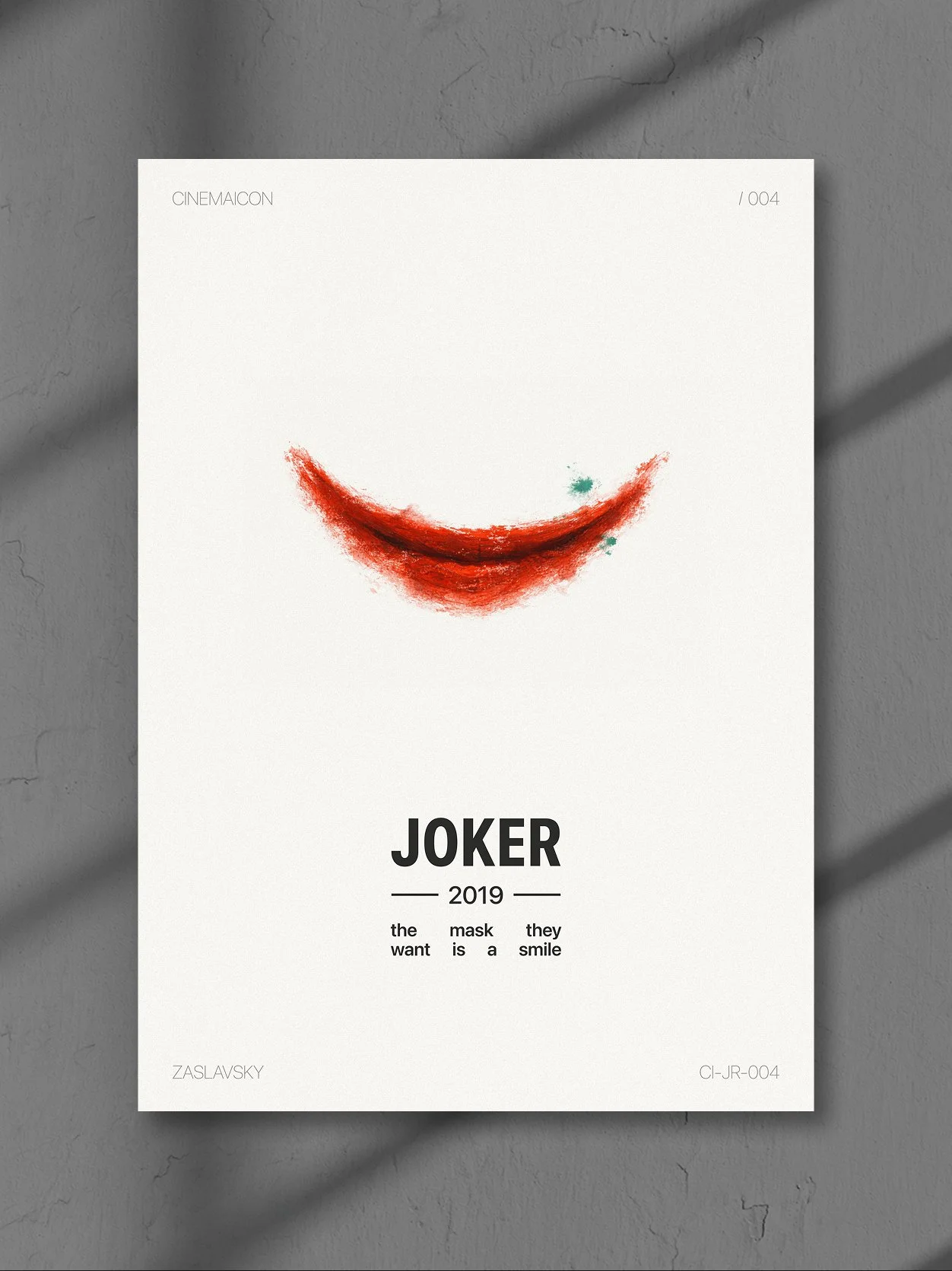 Постер "Joker / Джокер, А3"