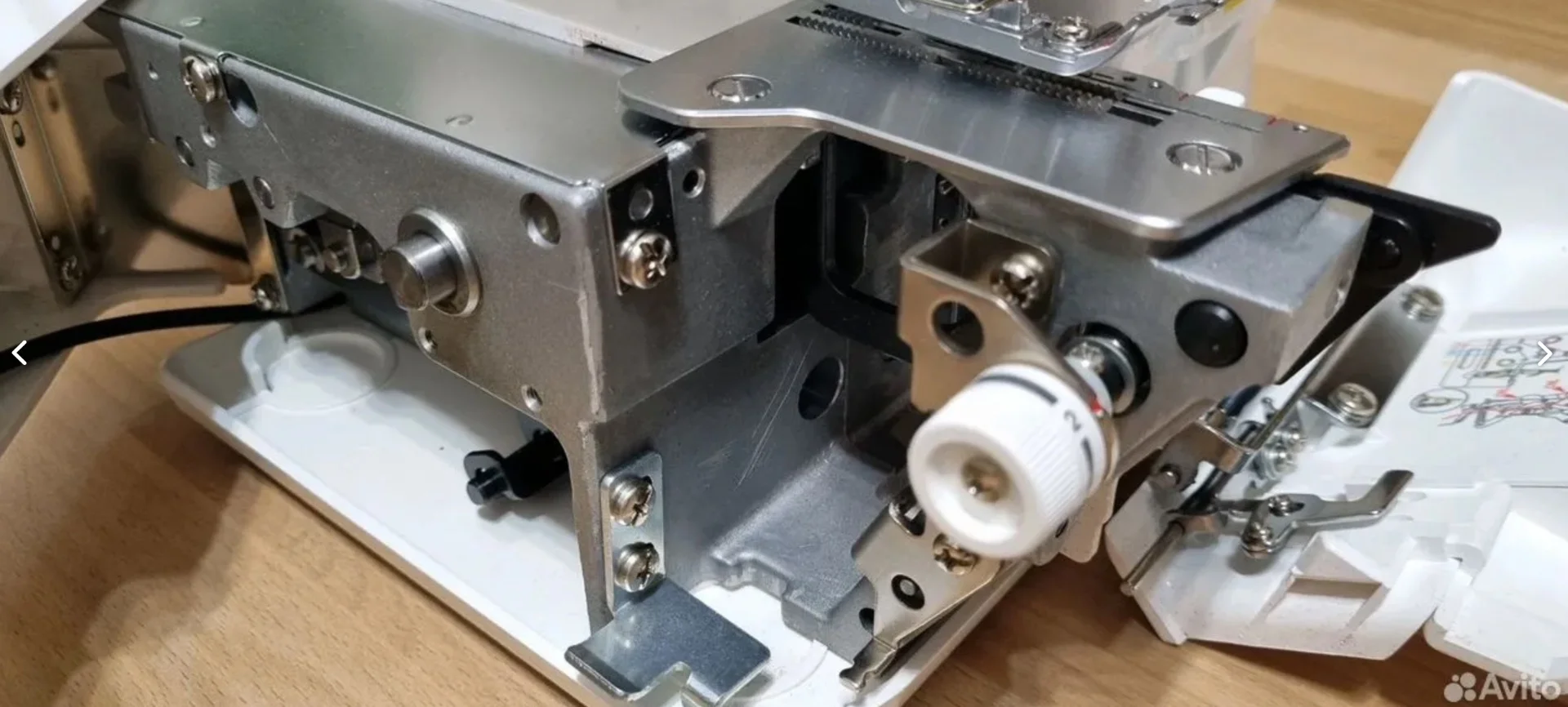Оверлок Juki mo 654de - миниатюра 7
