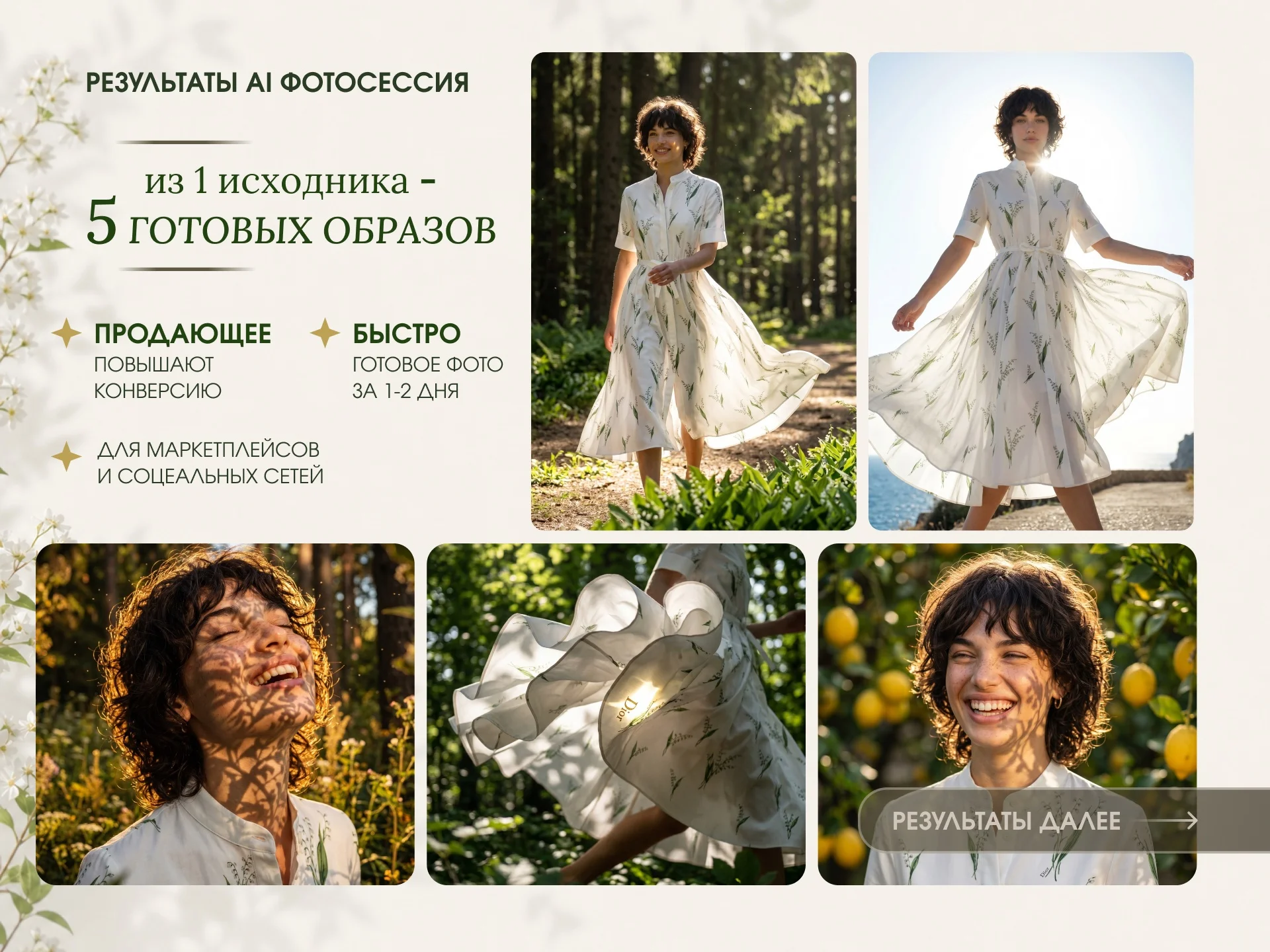 Нейрофотосессия товаров и одежды для продаж - миниатюра 6