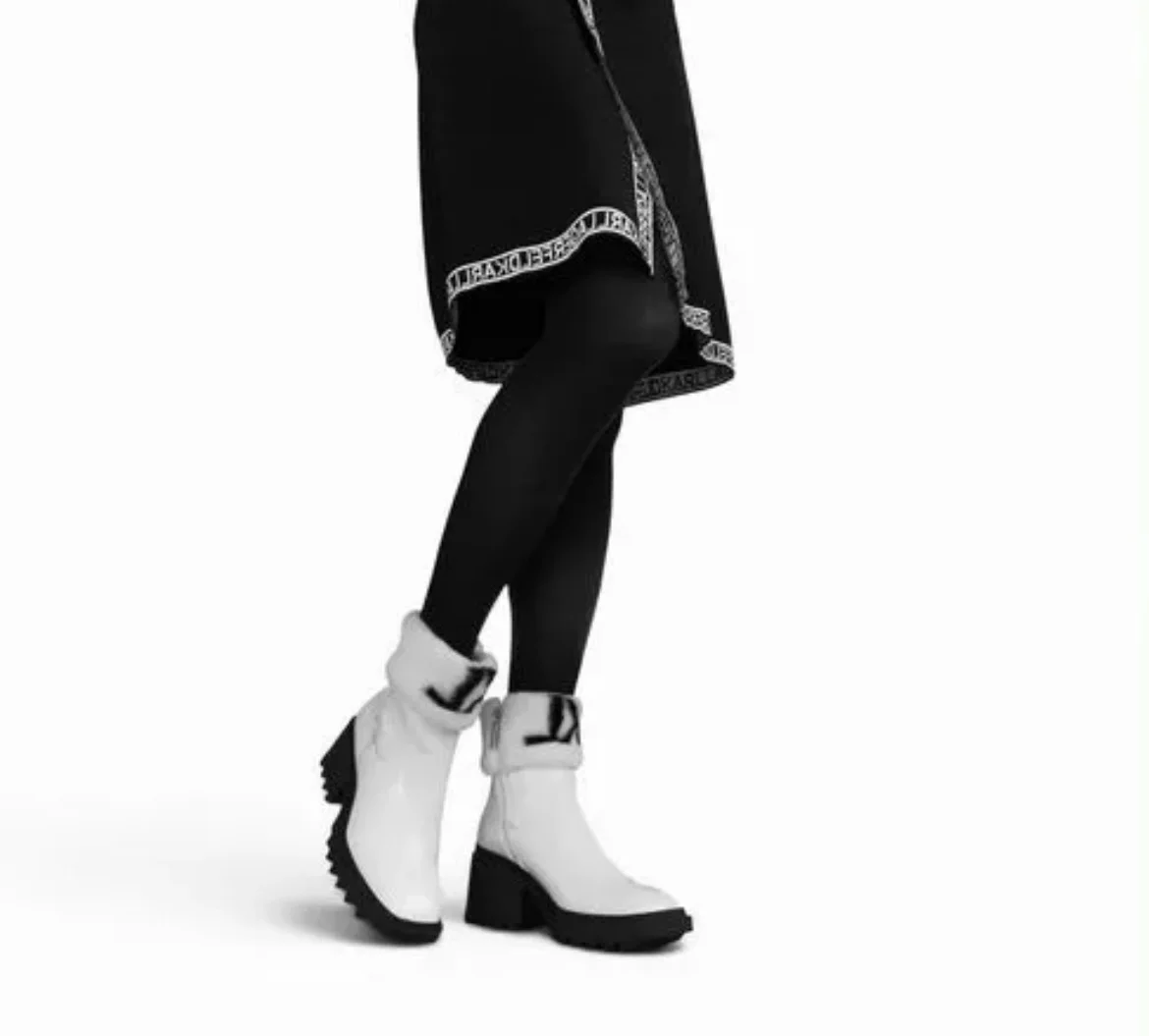 Сапоги karl lagerfeld 36,5 - миниатюра 2