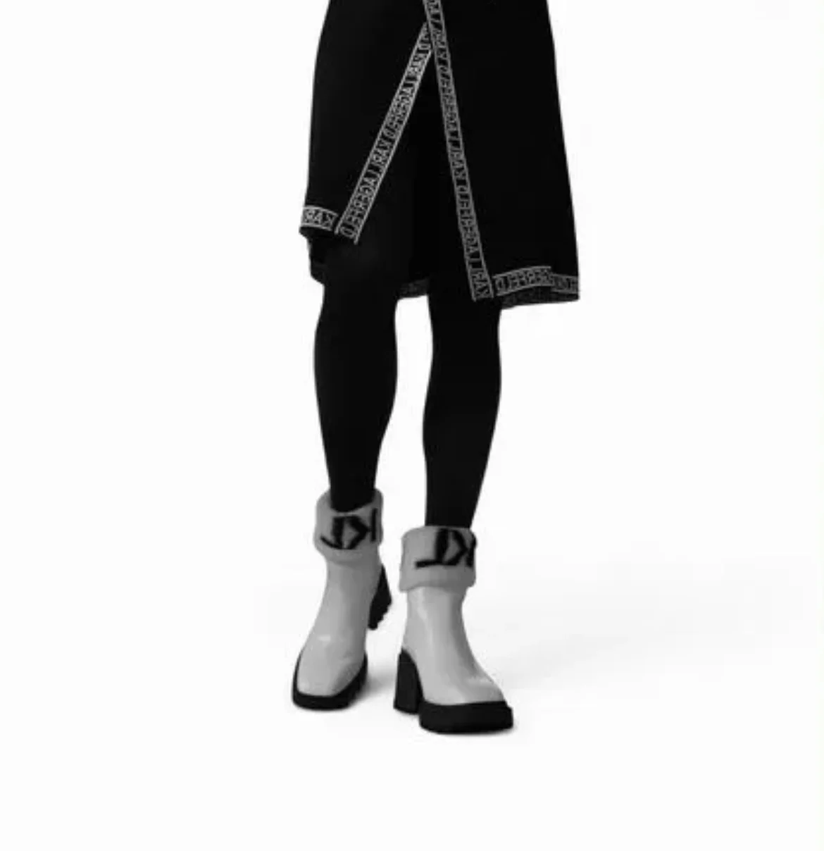 Сапоги karl lagerfeld 36,5 - миниатюра 3