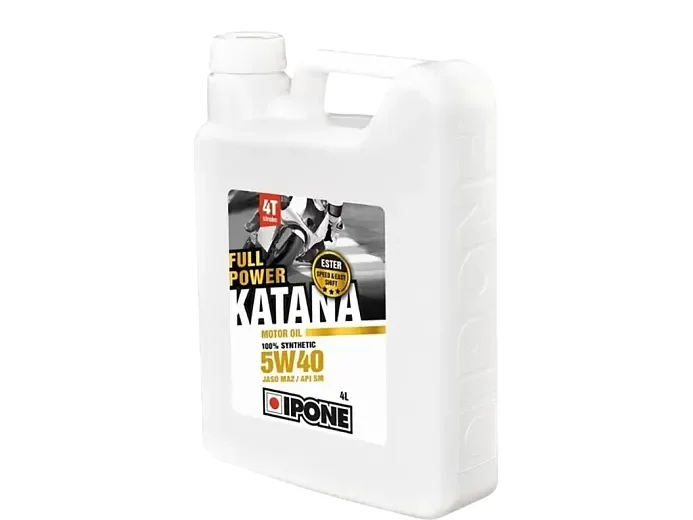 Масло IPONE 4T Katana 5W40 4L синтетическое - миниатюра 2