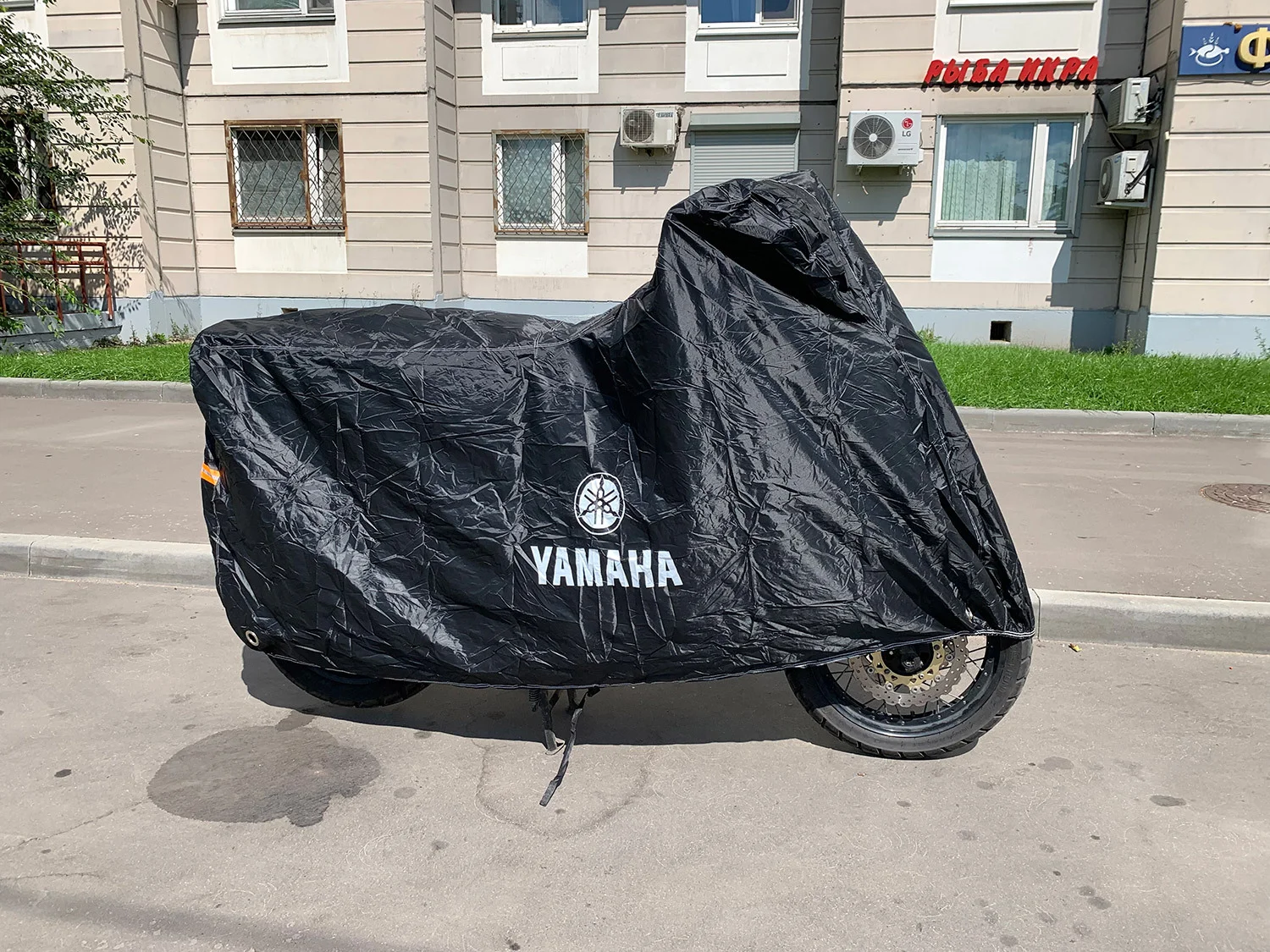 Чехол для мотоцикла с логотипом Yamaha - миниатюра 5