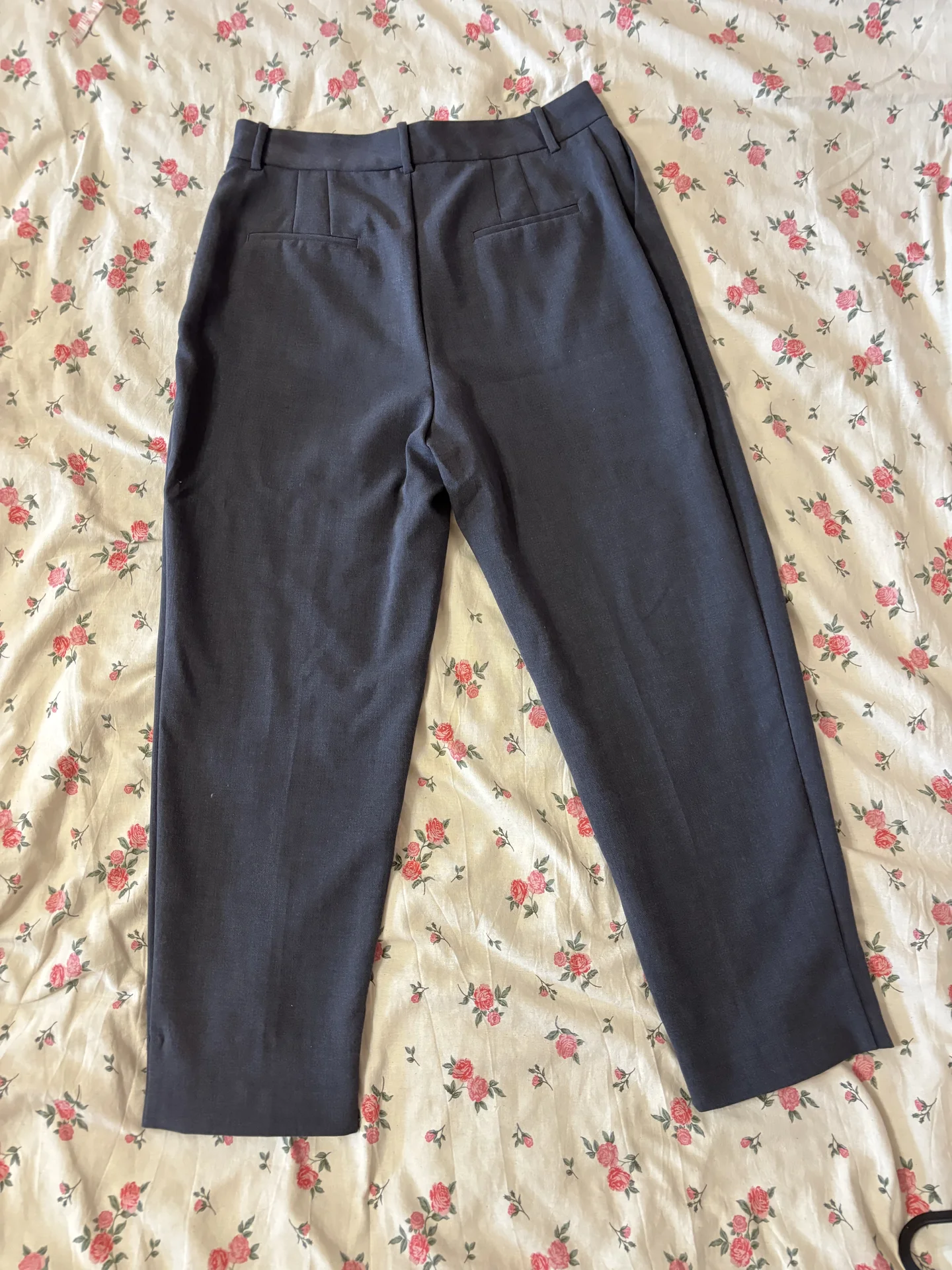 Брюки темно синие zara XL (50) - миниатюра 2