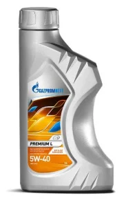 Газпромнефть Premium L 5W40 SL/CF Масло моторное 1л. - миниатюра 2