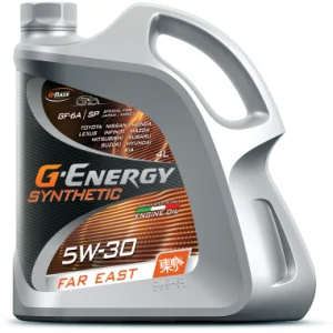 G-Energy Synthetic Far East 5W30 SP, GF-6A Масло моторное 4л. - миниатюра 2
