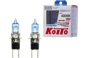 Автолампа H3c 12V 55W (100W) KOITO к-кт - миниатюра 2