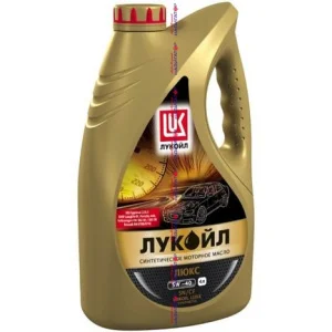 Лукойл ЛЮКС 5W40 синтетика Масло моторное 4л - миниатюра 2