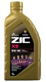 ZIC X9 5W40 API SP Масло моторное 1л - миниатюра 3