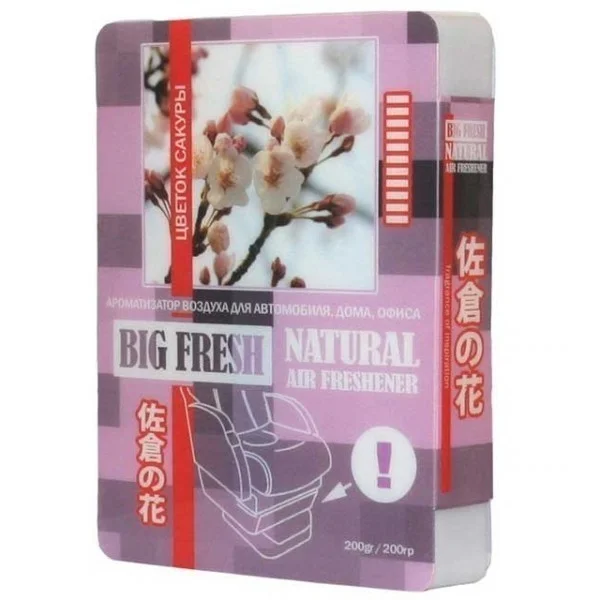 Ароматизатор BIG FRESH цветок сакуры 200 гр плоск - изображение 1