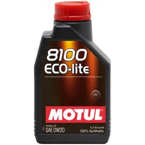 MOTUL 8100 Eco-lite 0W20 Масло моторное 1л - миниатюра 2