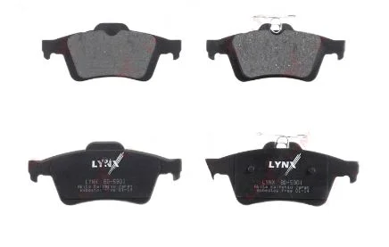 LYNXAUTOBD5901 КОЛОДКИ ТОРМОЗНЫЕ ДИСКОВЫЕ *LYNXAUTO - изображение 1