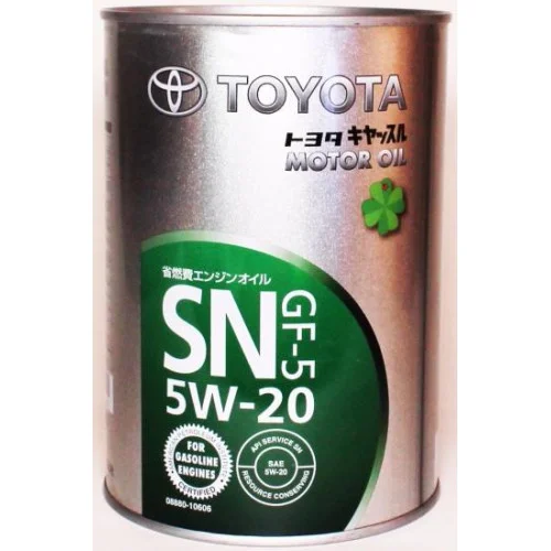 Toyota Motor Oil 5W20 SNGF-5 Моторное масло 1л - изображение 1