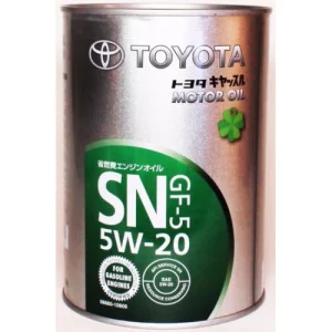 Toyota Motor Oil 5W20 SNGF-5 Моторное масло 1л - миниатюра 2