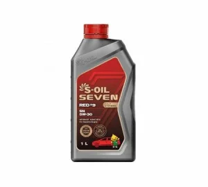Масло моторное S-OIL 7 RED #9 SP 5W30 1л синтетика - миниатюра 2