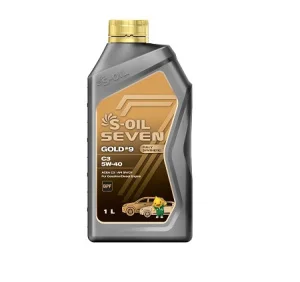 Масло моторное S-OIL 7 GOLD #9 C3 5W40 1л синтетика - миниатюра 2