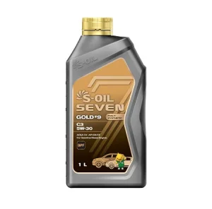 Масло моторное S-OIL 7 GOLD #9 C3 5W30 1л синтетика - миниатюра 2