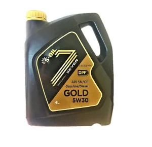 Масло моторное S-OIL 7 GOLD #9 C3 5W30 4л синтетика - миниатюра 2