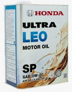 Honda Ultra LEO 0W20 SP Масло моторное 4л - миниатюра 2