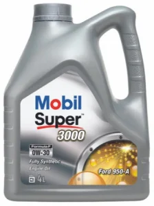 Mobil Super 3000 F-F, 0W30 Масло моторное 4л - миниатюра 2
