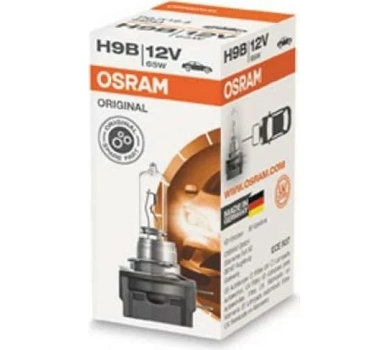 Лампа H9B 12V 65W PGJY19-5 ORIGINAL LINE 1 шт. - миниатюра 3