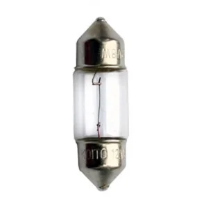 C10W Автолампа 12V 10W KOITO T10X31-1 шт. - миниатюра 2