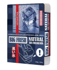 Ароматизатор BIG FRESH черный лед 200 гр плоск - миниатюра 2