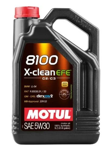 MOTUL 8100 X-CLEAN EFE 5W30 Масло моторное 5л - изображение 1