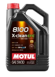 MOTUL 8100 X-CLEAN EFE 5W30 Масло моторное 5л - миниатюра 2