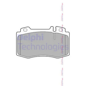 Колодки тормозные DELPHI к-кт - миниатюра 2