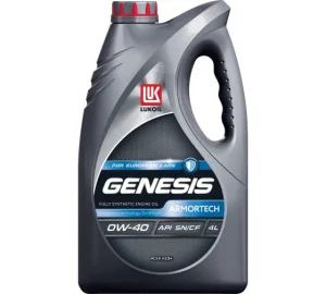 Лукойл GENESIS Armortech 0W40 A3/B4 SN/CF Масло моторное 4л - миниатюра 2