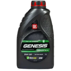 Лукойл GENESIS Armortech DX1 5W30 SP Масло моторное 1л - миниатюра 2