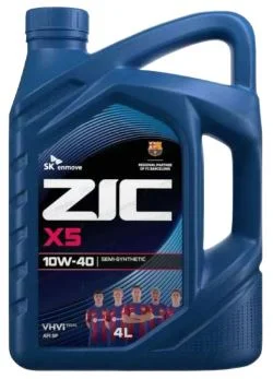 ZIC X5 10W40 API SP Масло моторное 4л - миниатюра 3