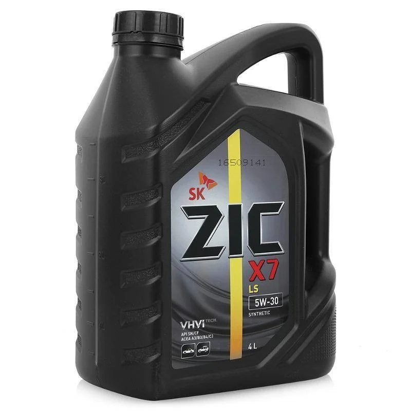 ZIC X7 LS 5W30 API SN/CF Масло моторное 4л - изображение 1