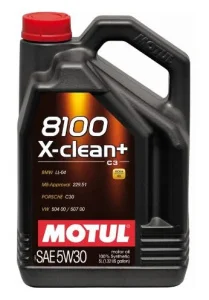 MOTUL 8100 X-Clean PLUS 5W30 Масло моторное 5л - миниатюра 2