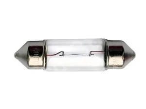 Автолампа 12V 10W KOITO T10X37 1 шт. - миниатюра 2