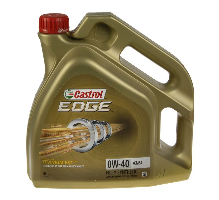 Castrol EDGE Titanium FST SAE 0W40, A3/B4 Масло моторное 4л - изображение 1